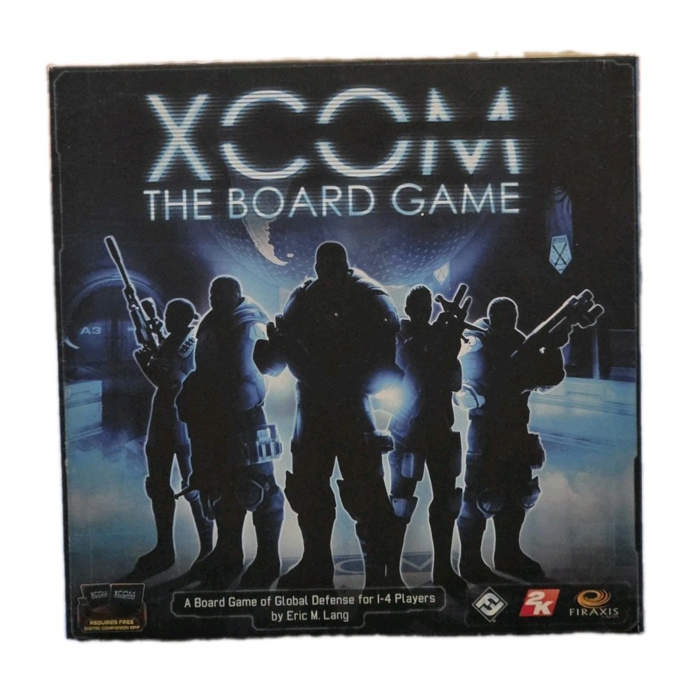 XCOM The Board Game, 2014 Strategy Game New Open Box Sealed Components Fantasy